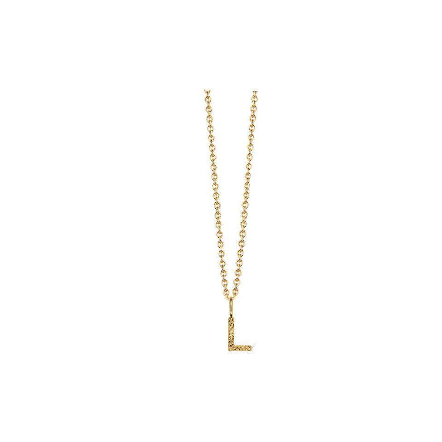 Jeberg Jewellery I Am Me Bogstav sølvforgyldt - 42000 - Halskæde - 42000-012