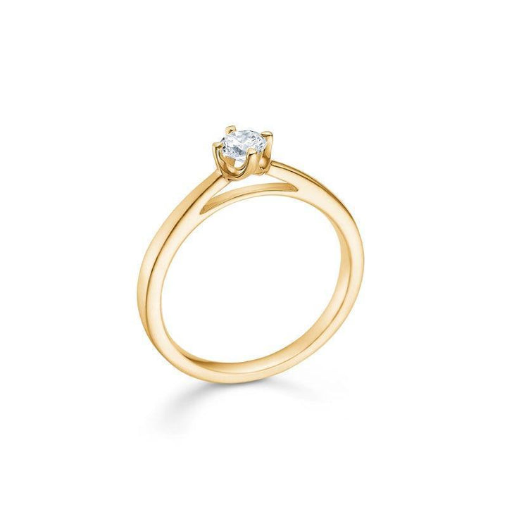 Mads Z 14 kt. Crown Ring Diamant 0.24 ct. - Ringe - 1541624-001