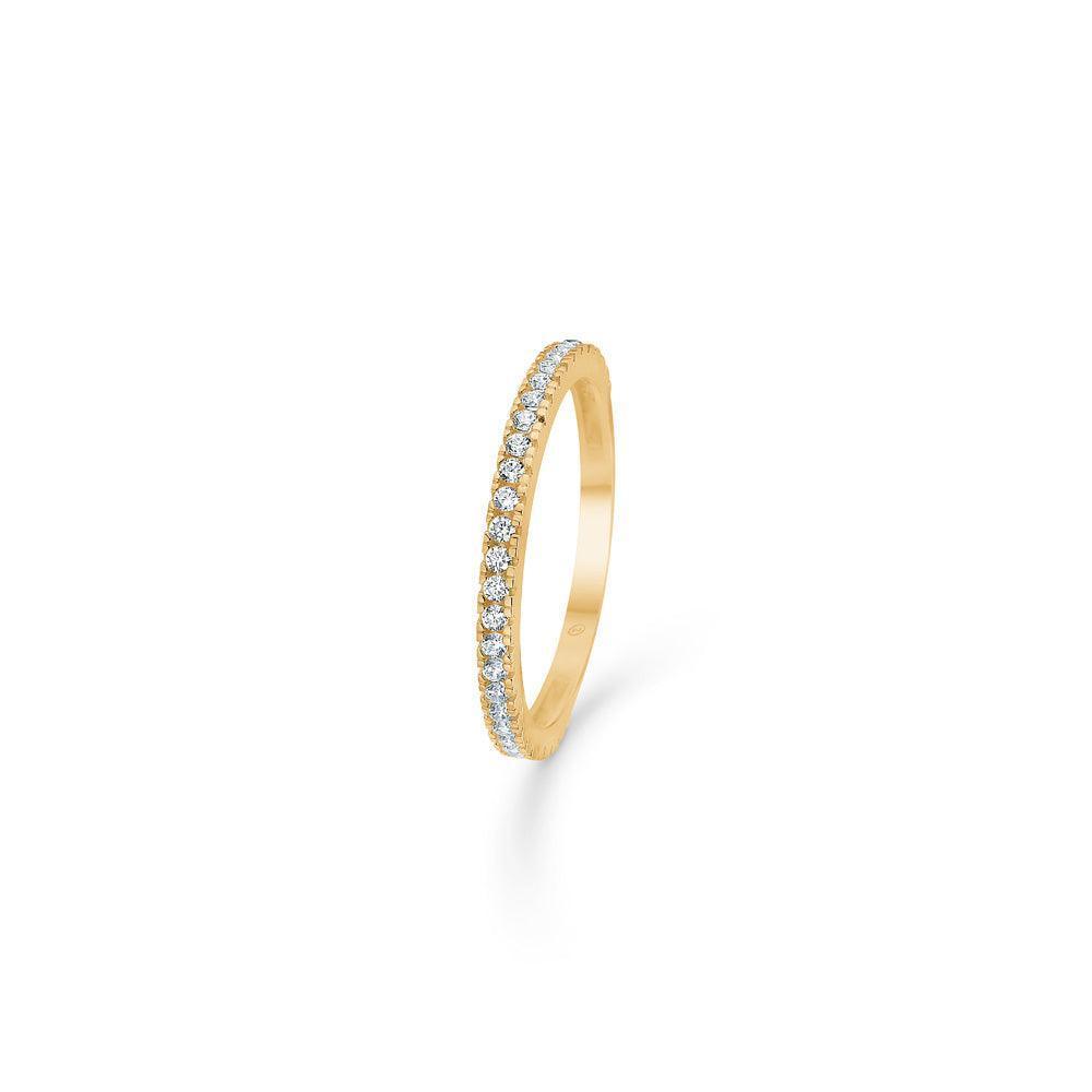 Mads Z 8kt Sparkle Ring - Ringe - 3347165-001