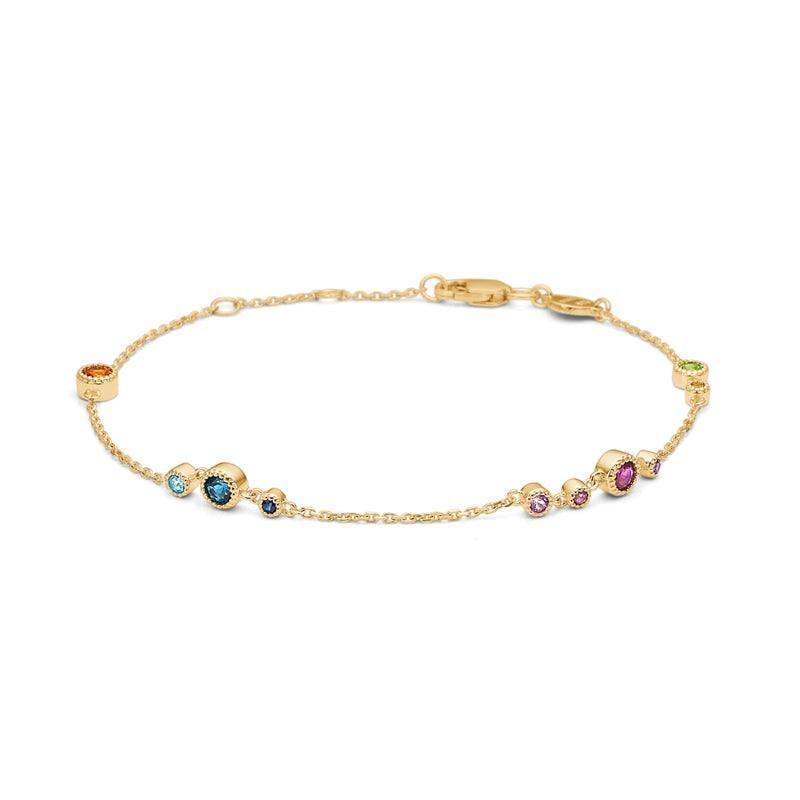 Mads Z Luxury Rainbow Armbånd - Armbånd - 1554062