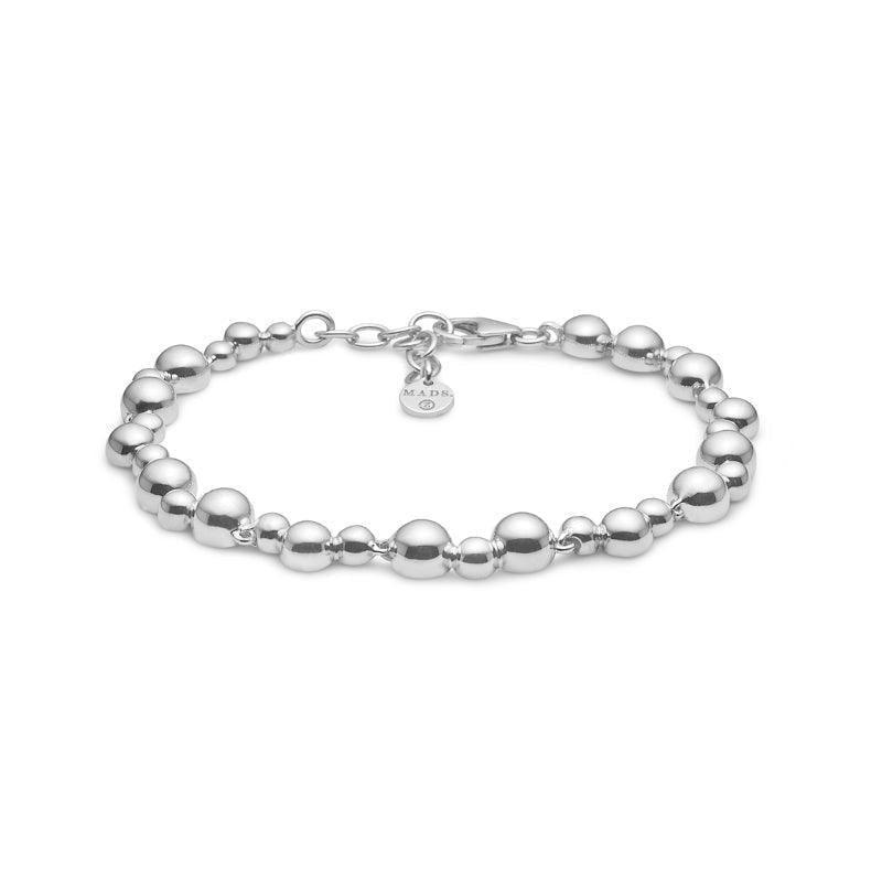 Mads Z Sølv Embedded Ball armbånd - Armbånd - 2150084