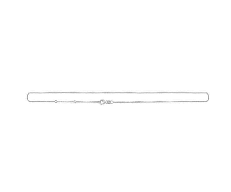 Mads Z Sølv Halskæde Venezia 45 cm - Halskæder - 9120130