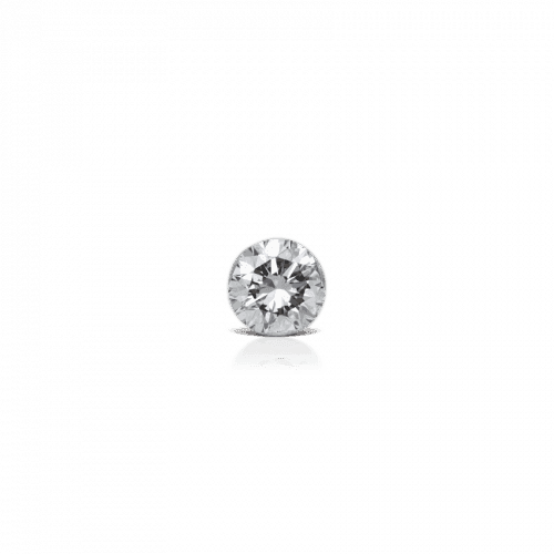 Maria Tash 2,5 mm onzichtbare set diamanten schroefdraadknop 18kt, heldere diamant in eenvoudige, elegante stijl. ModelXIV25D-001-2