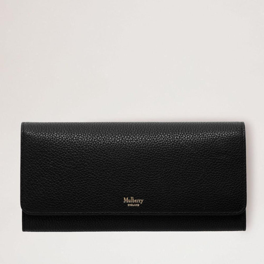 Mulberry Continental Wallet Black - Punge - RL4440/205A100