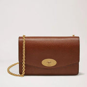 Mulberry Darley Oak Small Classic Grain Leather Tas