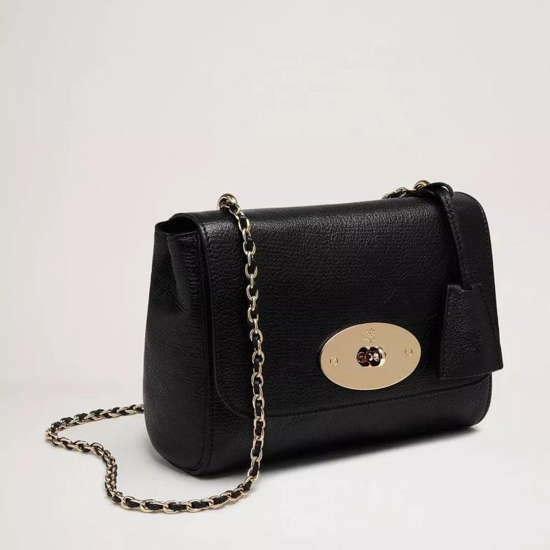 Mulberry Taske - Lily Black Glossy Goat - Lily Taske - HH3288/874A100