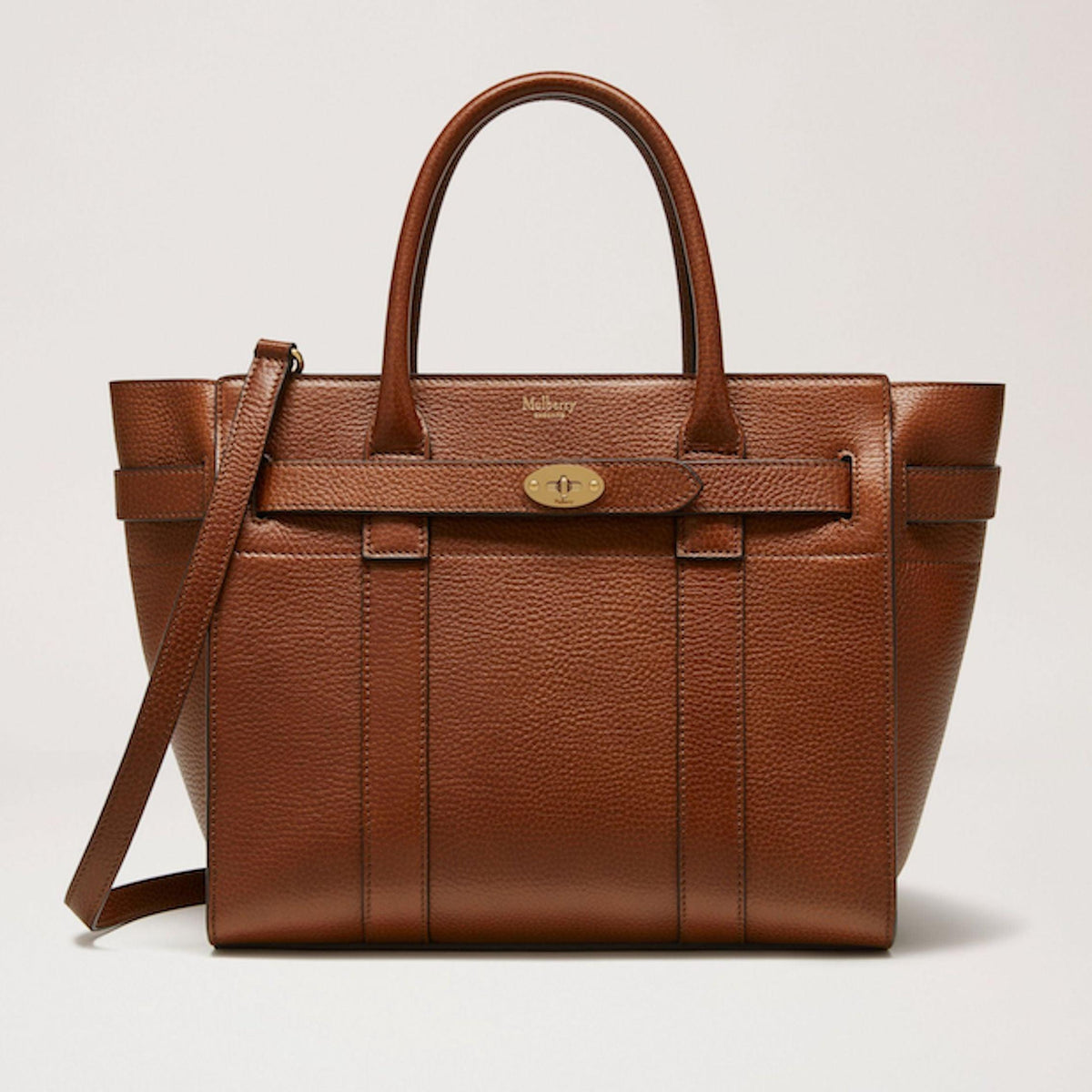 Mulberry Taske - Small Zipped Bayswater Oak - Bayswater Zipped - HH8729/552G110