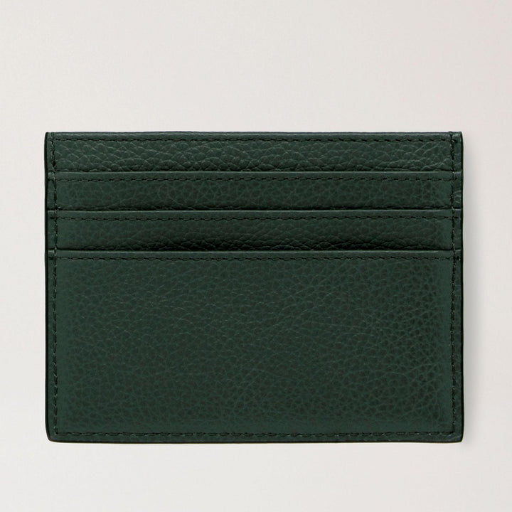 Mulberry Creditcardslip met rits, elegante donkergroene leren kaarthouder. ModelRL6466205Q633.