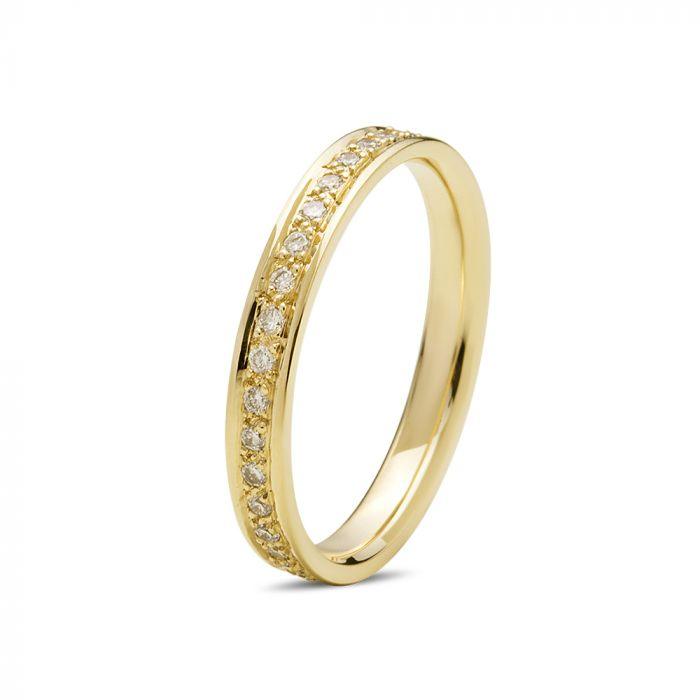 Nuran 14kt Diwa Ring med Brillanter - Ringe - A3920-035-001