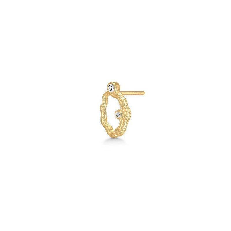Polar Jewelry Aurora Forgyldt Ørestik Single - Øreringe - AUR-ST-GD-CZ-00407