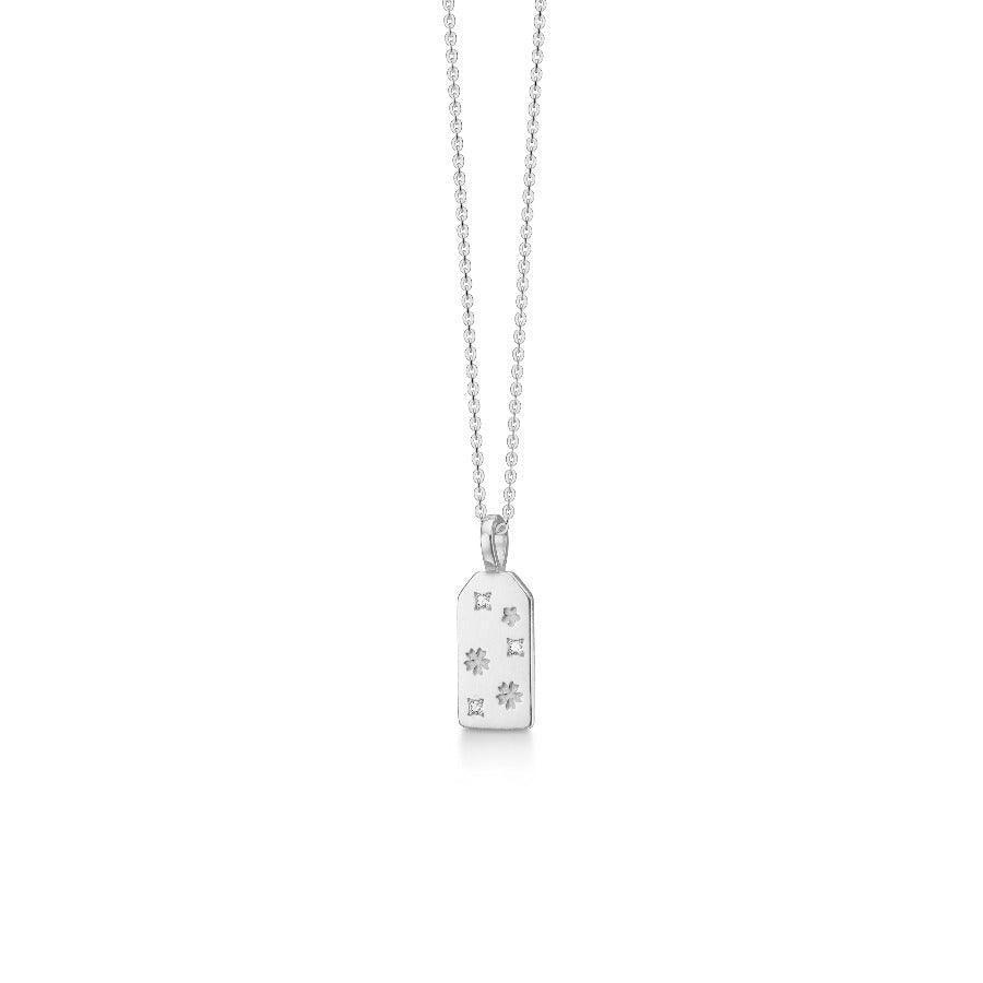 Polar Jewelry Omamori Flower Sølv Halskæde - Halskæde - OMF-NL-SL-WZ-00126