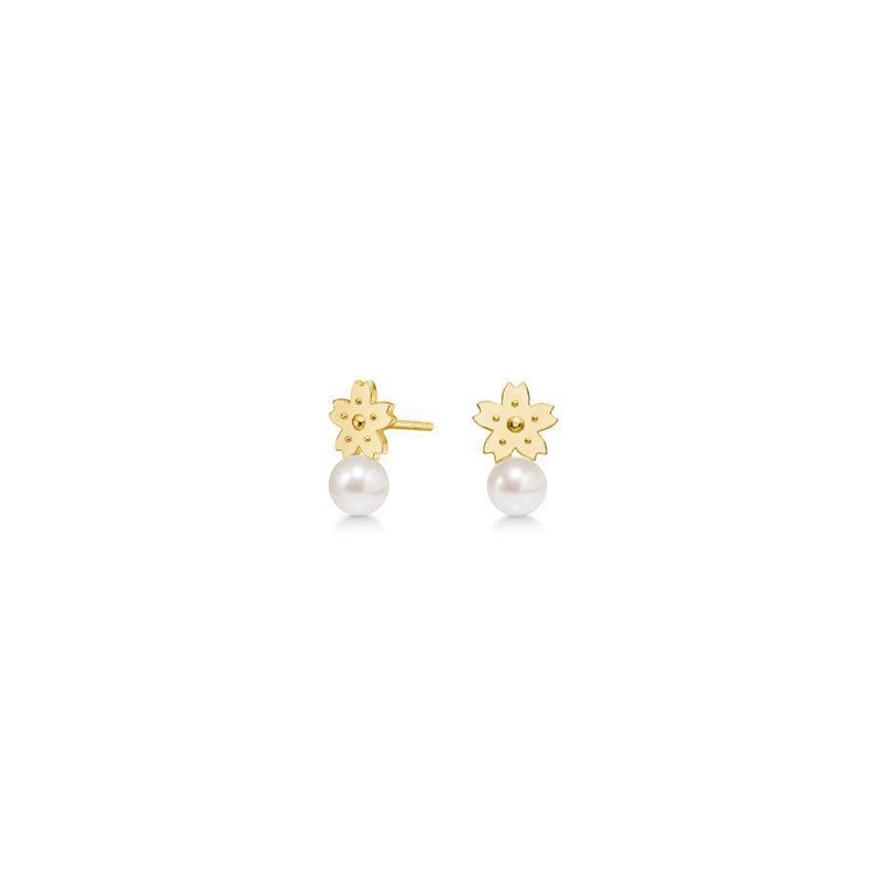 Polar Jewelry Sakura Forgyldte Ørestikker - Øreringe - SAK-ST-GD-WP-00117