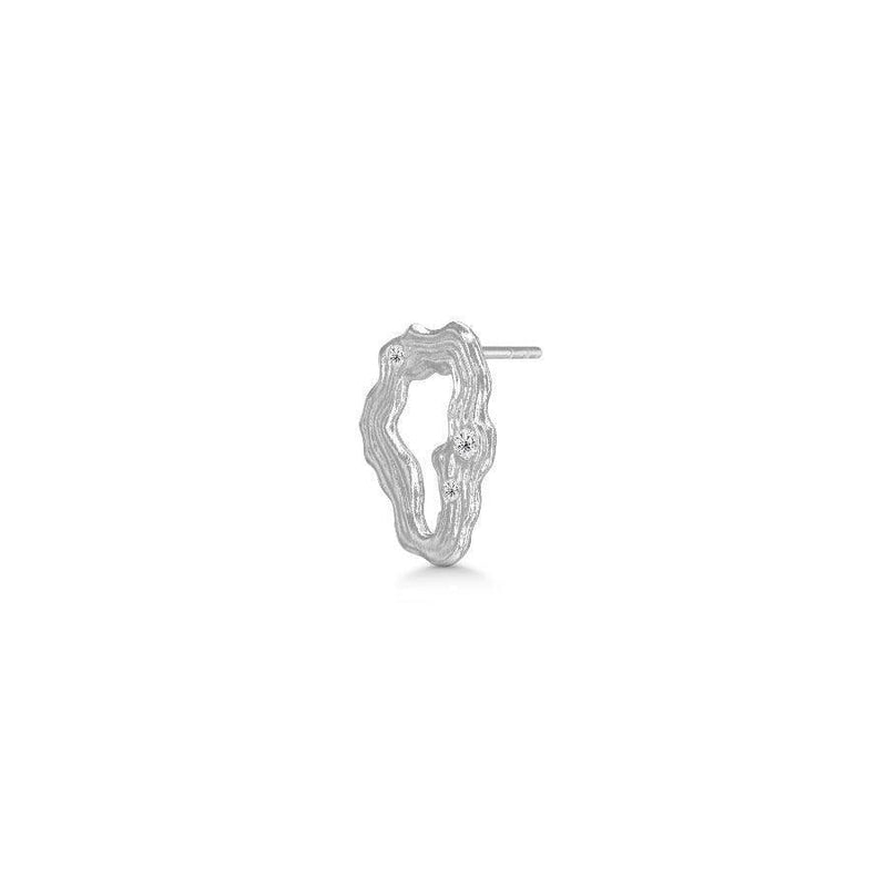 Polar Jewelry Stellar Sølv Ørering Single - Øreringe - STE-ST-SL-WZ-00402
