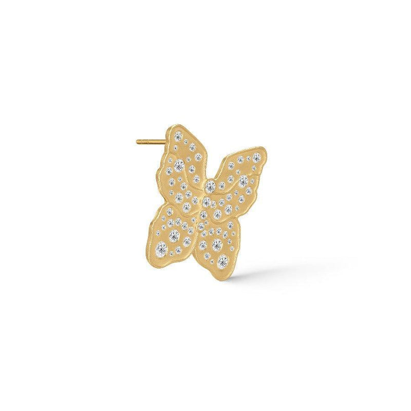 Polar Jewelry The Butterfly Forgyldt Ørering - Øreringe - TBU-ST-GD-WZ-00323