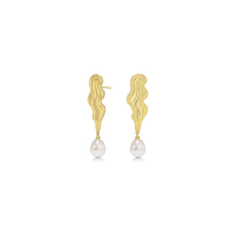 Polar Jewelry The Empress Forgyldte Øreringe - Øreringe - TEM-HS-GD-WP-00205
