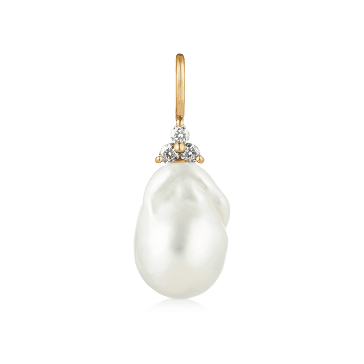 Ro Copenhagen 18kt Fryd Perle Med Diamanter - Vedhæng - 106587