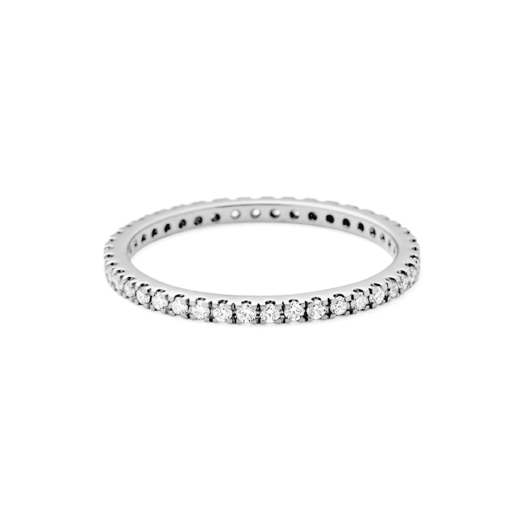 Ro Copenhagen 18kt Rock Classic Diamant Ring Hvidguld - Ringe - 106254-001