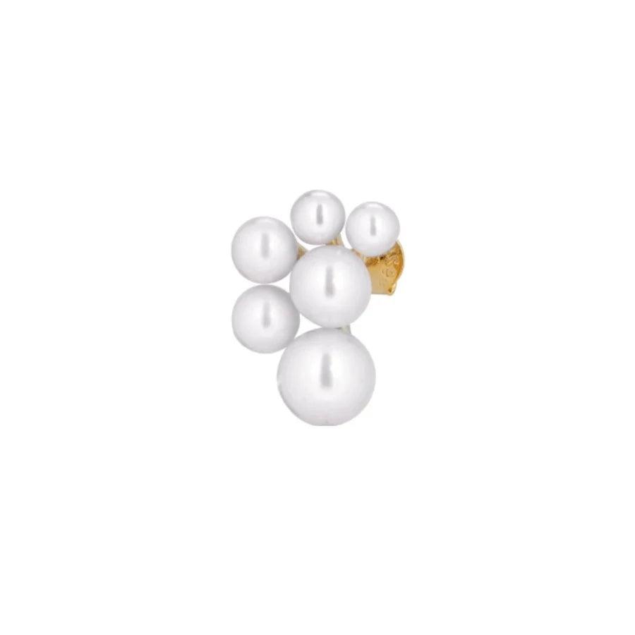 The Earring Shop Serena Stud Right sølvforgyldt - FW2207-Right - Øreringe - FW2207-Right