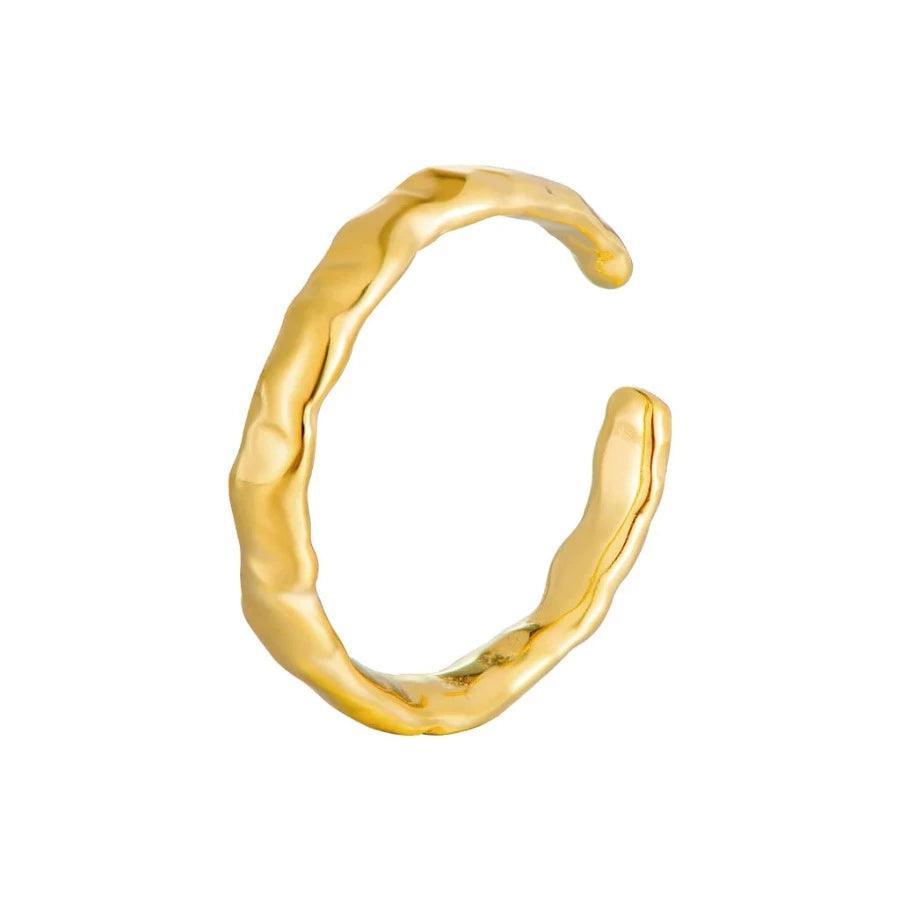 Wioga Ingeborg Ring Sølvforgyldt - R-8148-GP - Ringe - R-8148-GP-001